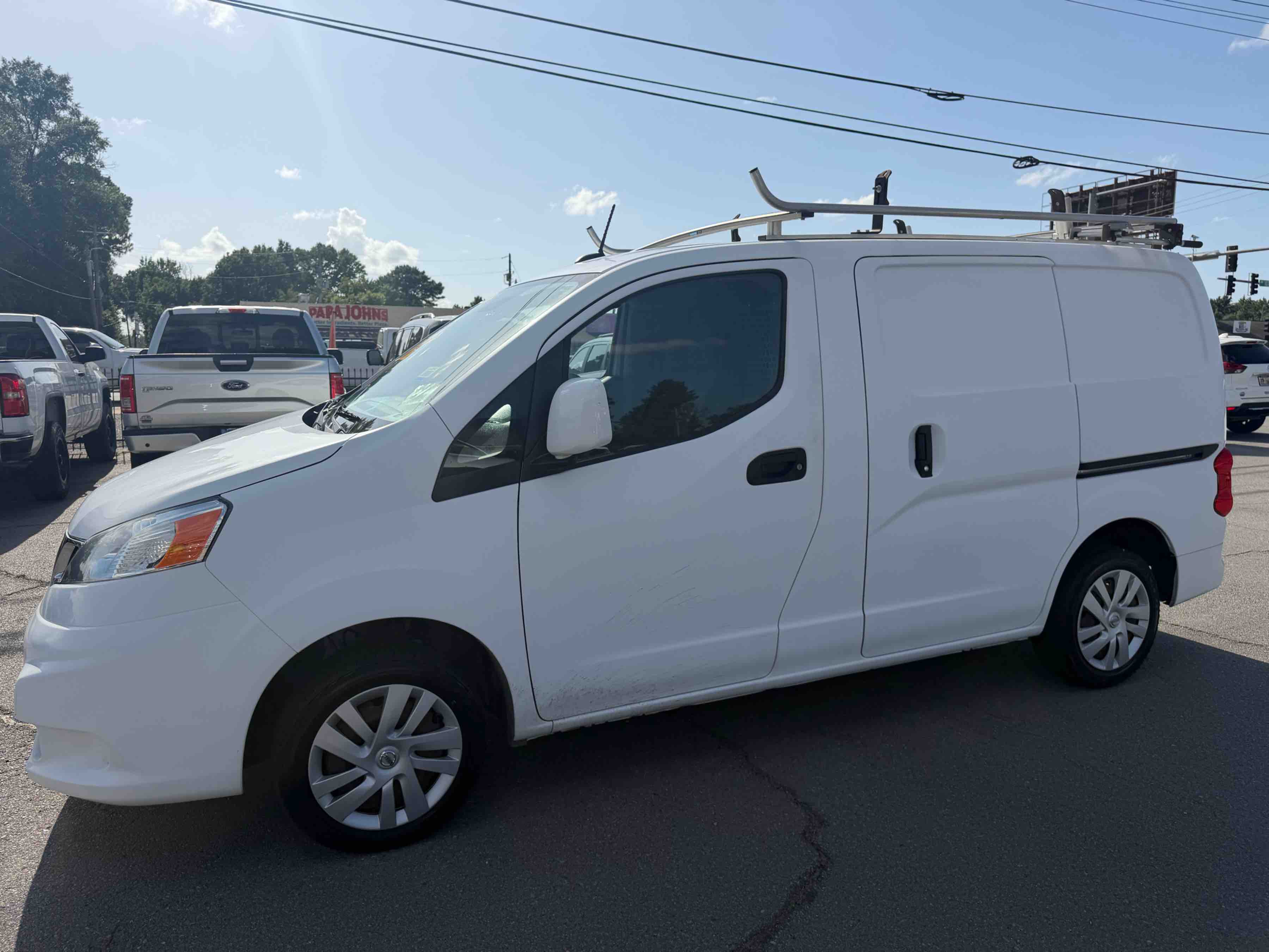 White 2017 Nissan NV200 Van Front-Wheel Drive Continuously Variable Transmission